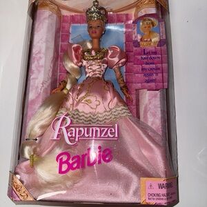 Barbie Princess Doll in Blue and Gold Gown
